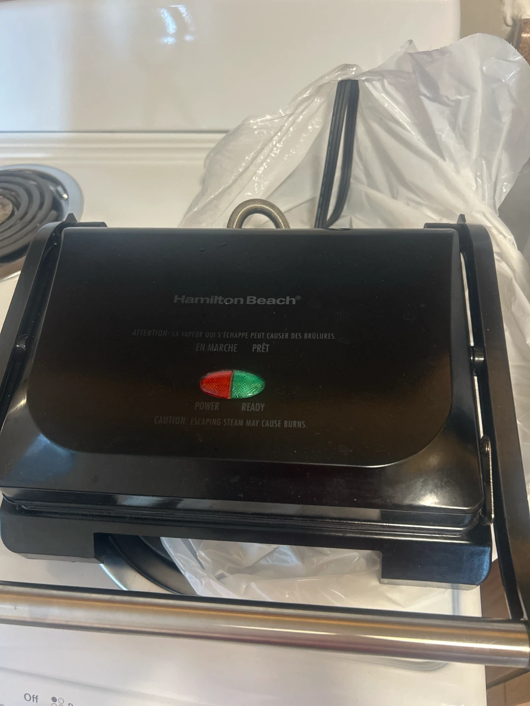 Hamilton Beach Panini Press - photo 2