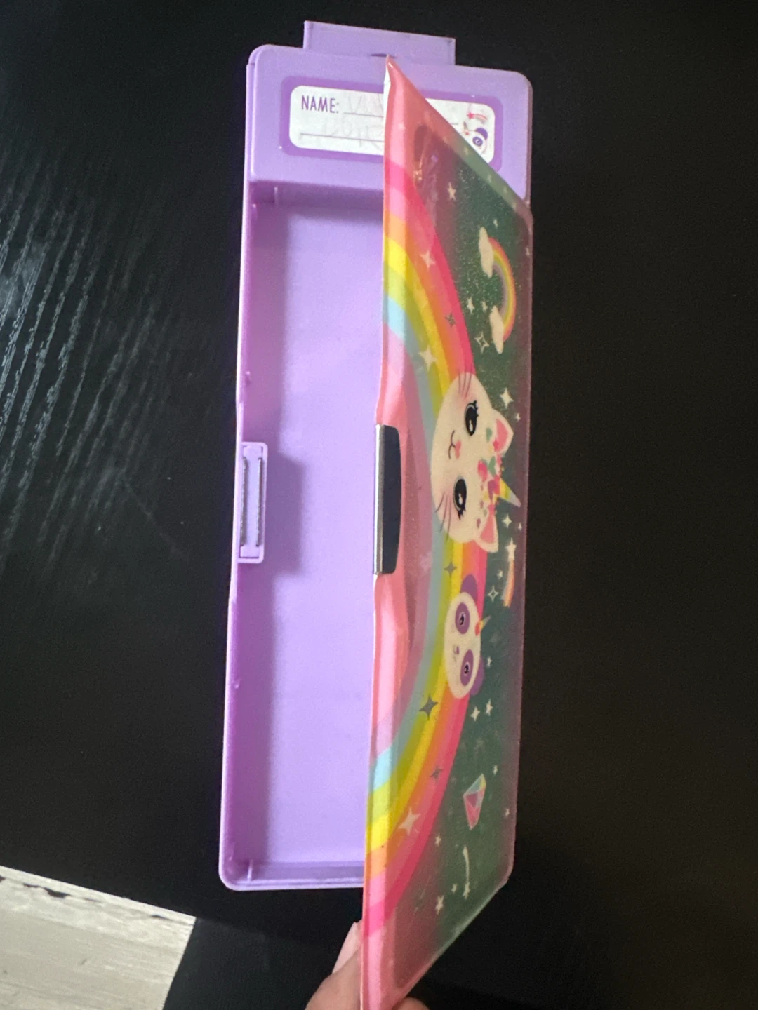 Unicorn Themed Multipurpose Pencil Case with Calculator - photo 2