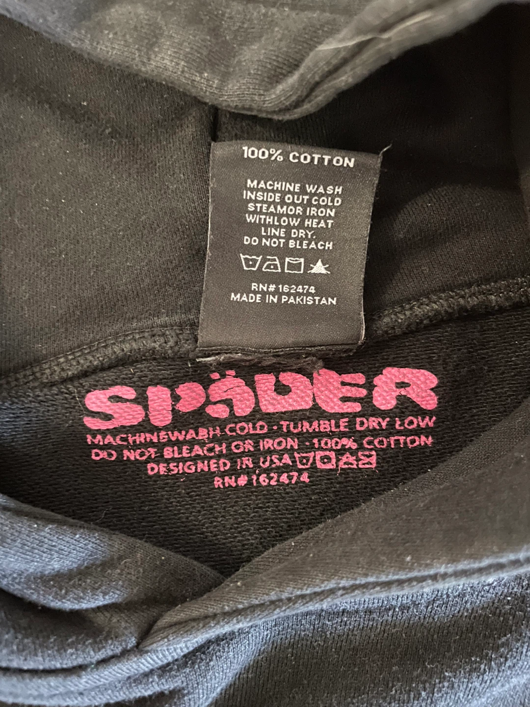 SP5DER Pink Spider Hoodie - photo 2