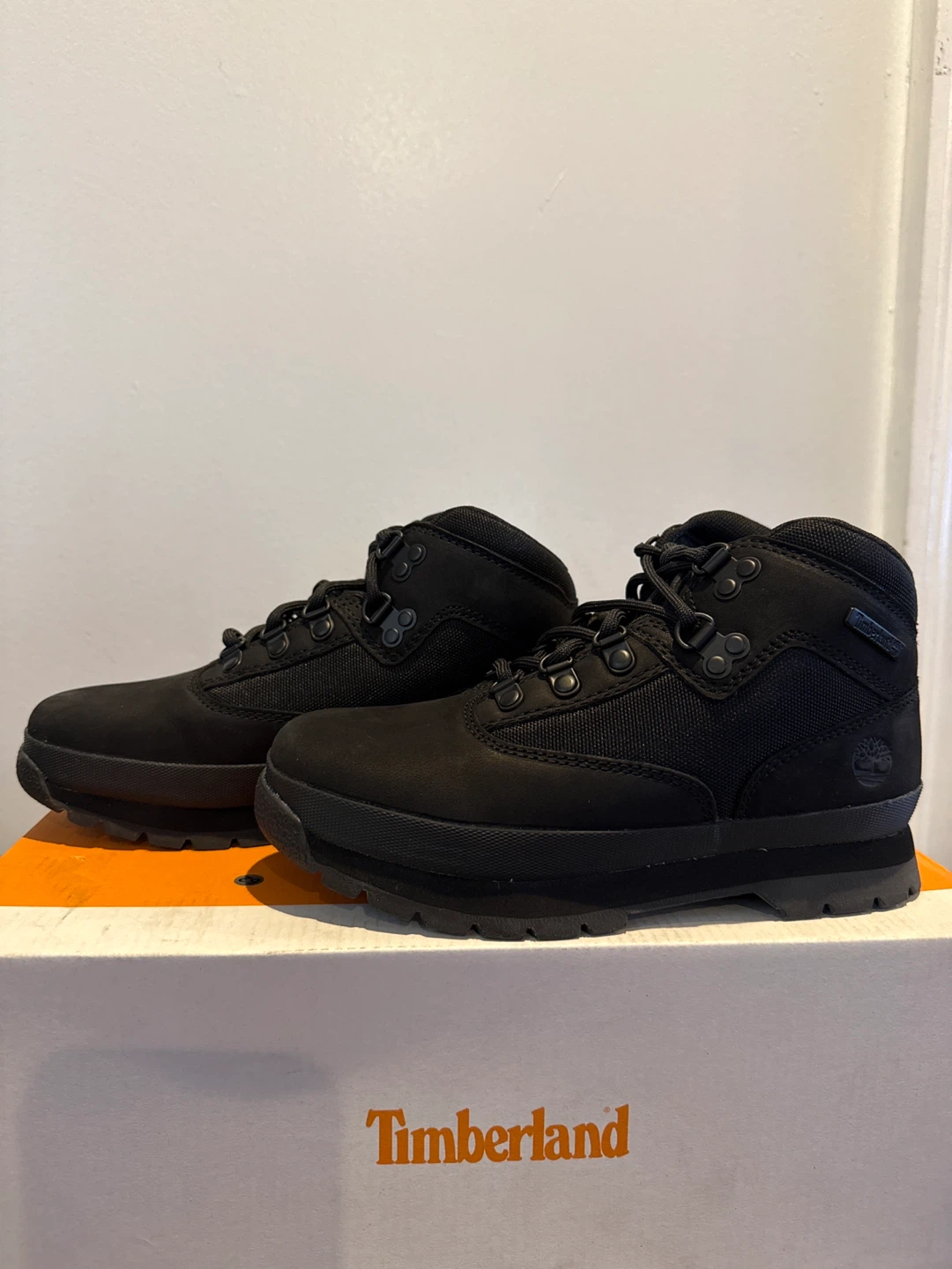 Timberland Black Boots Size 3