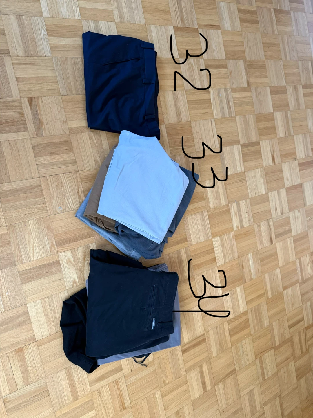 Mens Pants Bundle Size 32,33,34. $15 each