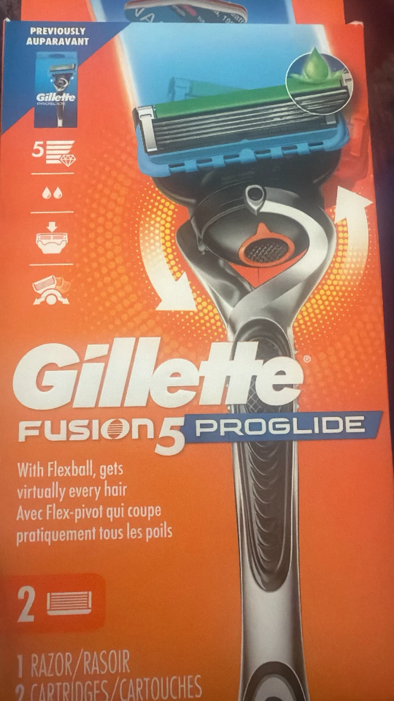 Gillette Fusion5 ProGlide and Shield Razors