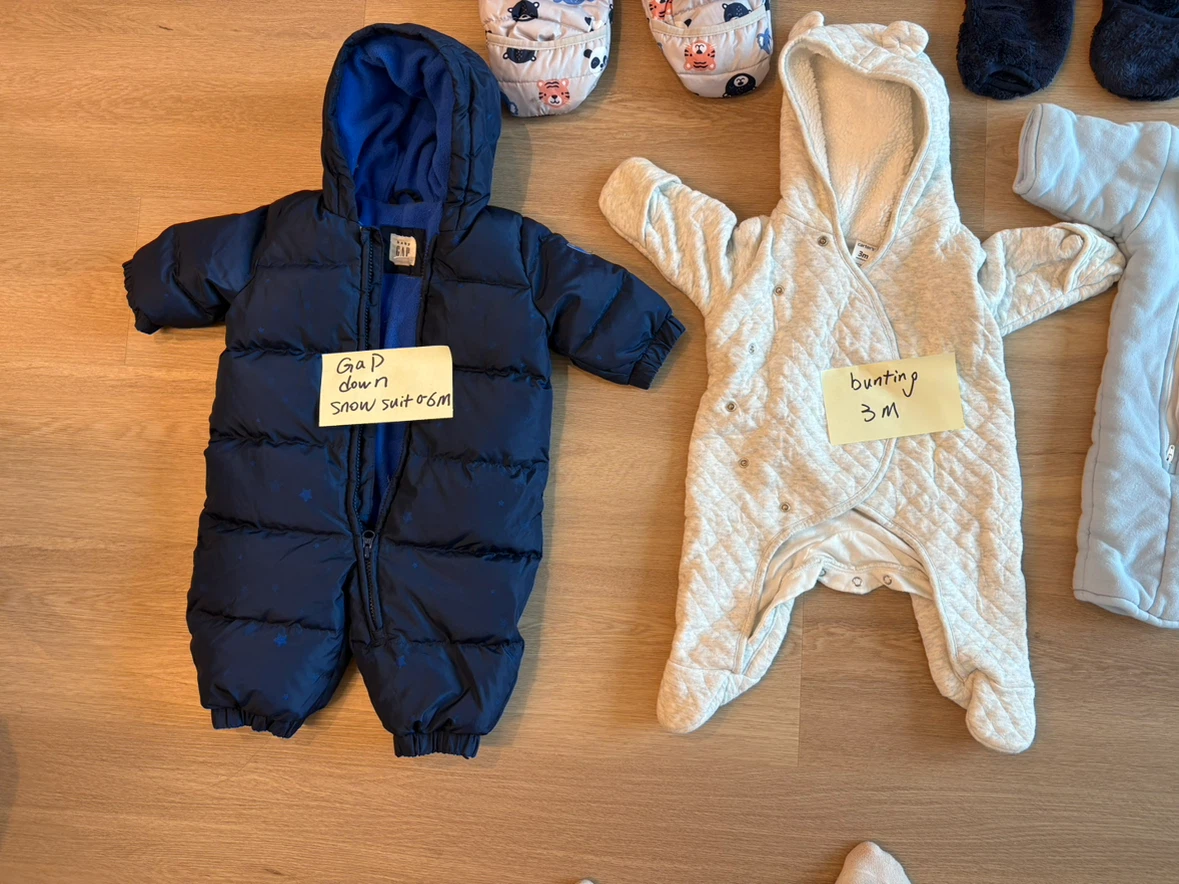 Baby Winter Sleepsuits and Buntings Bundle - photo 5