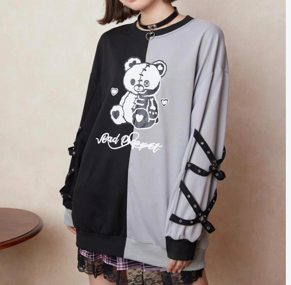 Romwe Bad Puppet Sweatshirt - photo 4