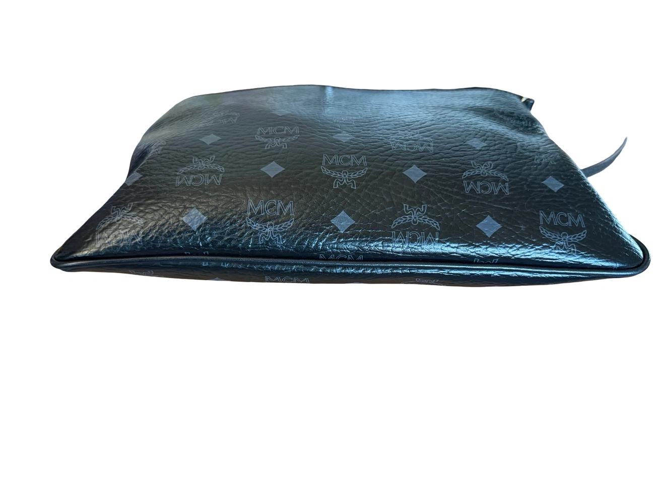 Authentic MCM Black Visetos Crossbody Bag - photo 4