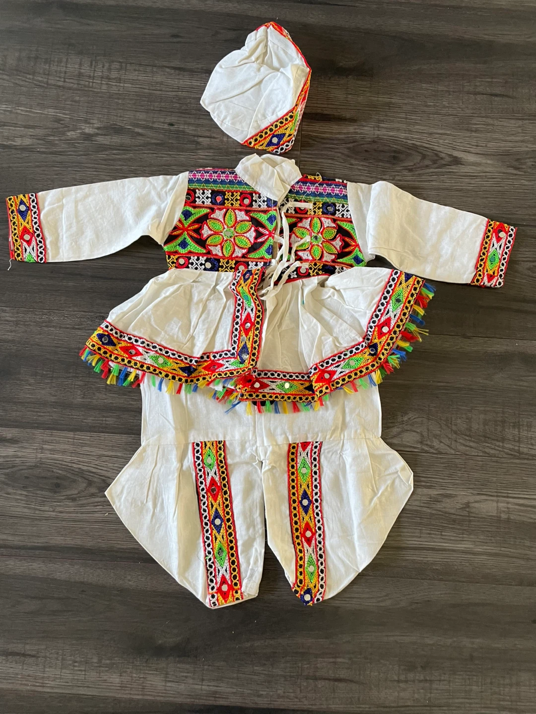 Untouched Traditional Embroidered Kids Outfit