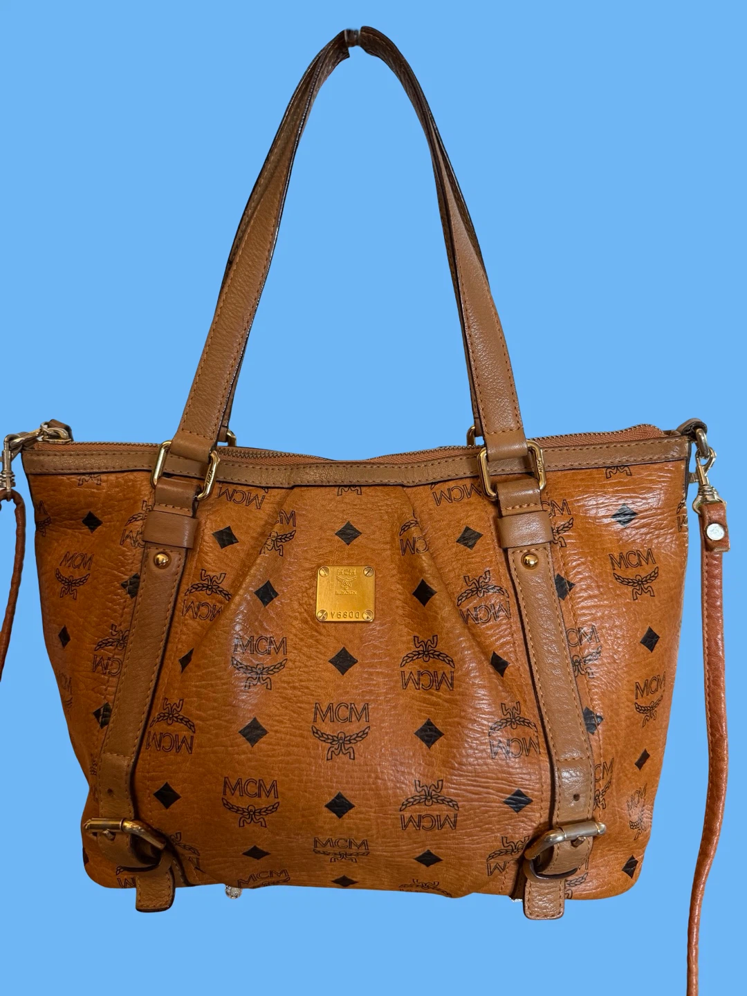 Authentic MCM Visetos Shoulder Bag