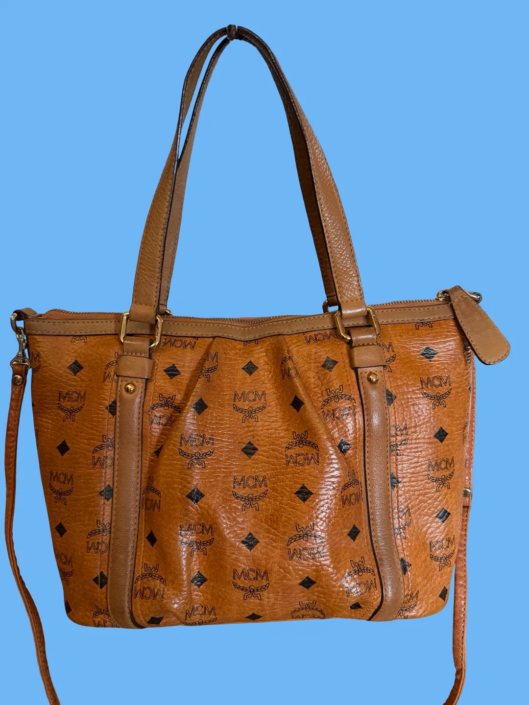 Authentic MCM Visetos Shoulder Bag - photo 3