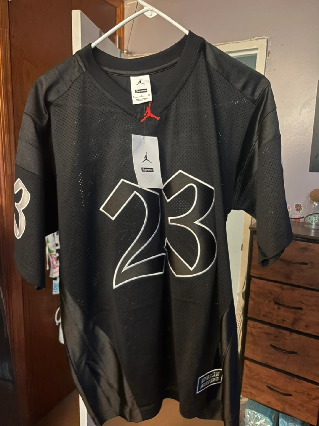 Supreme Jordan 23 Jersey Black