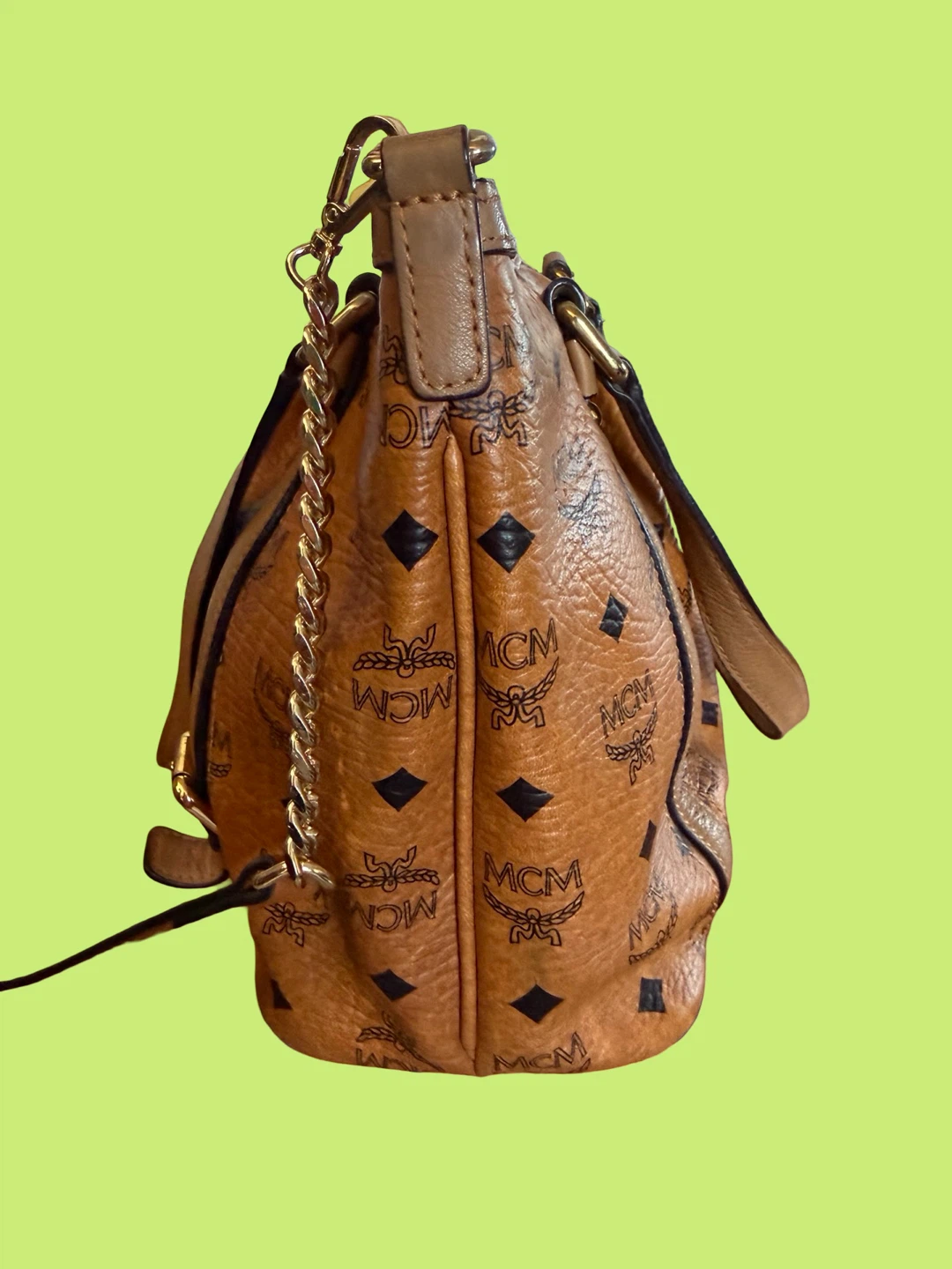 Authentic MCM Visetos Monogram Tote Bag - photo 4