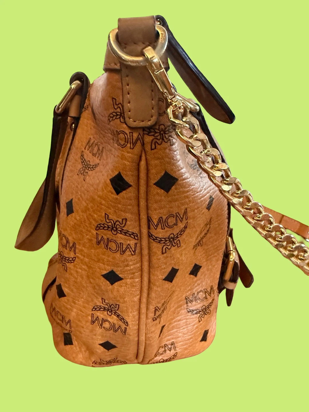Authentic MCM Visetos Monogram Tote Bag - photo 5