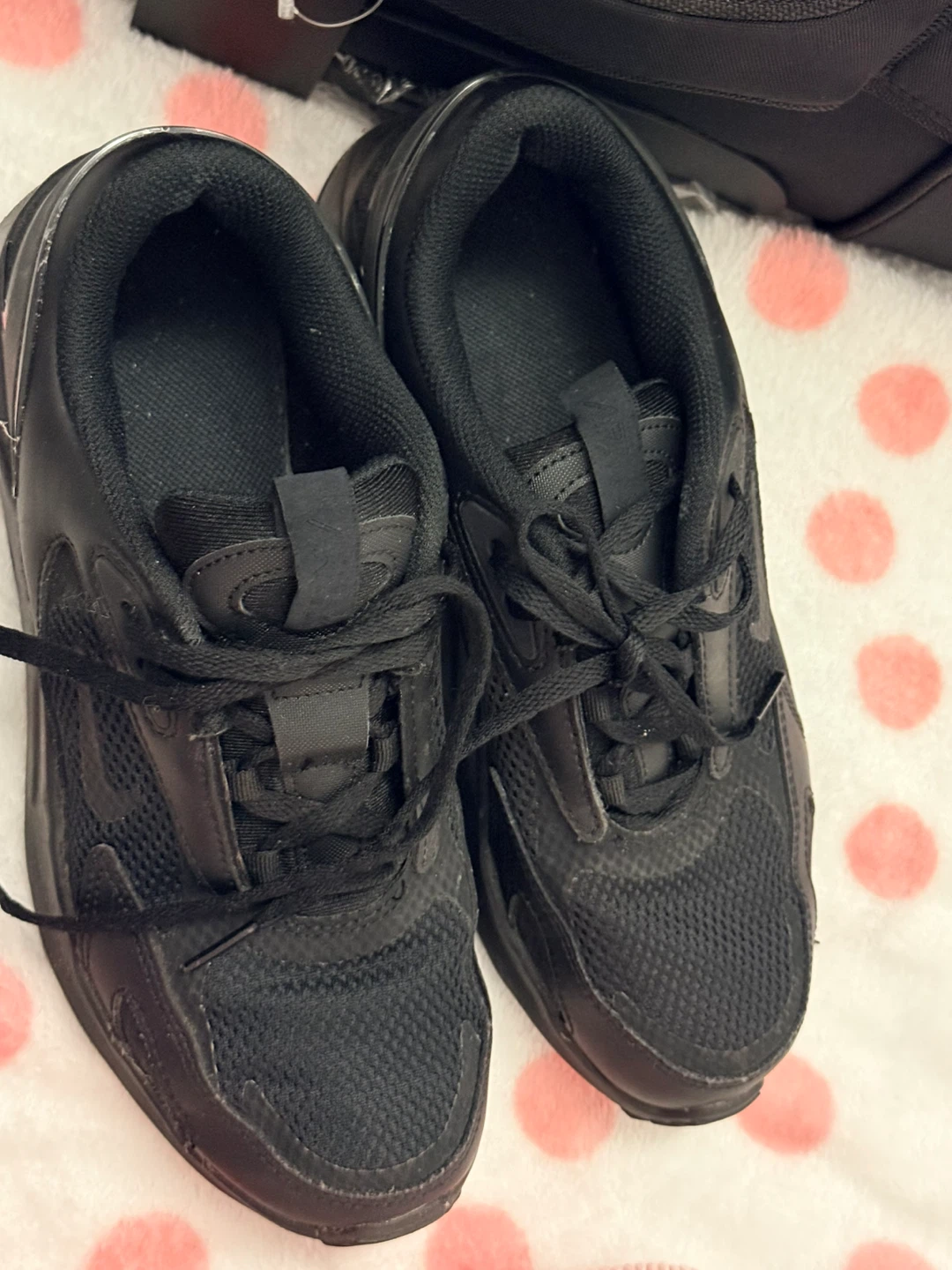 Nike Air Max Black Sneakers Size 6.5Y - photo 3