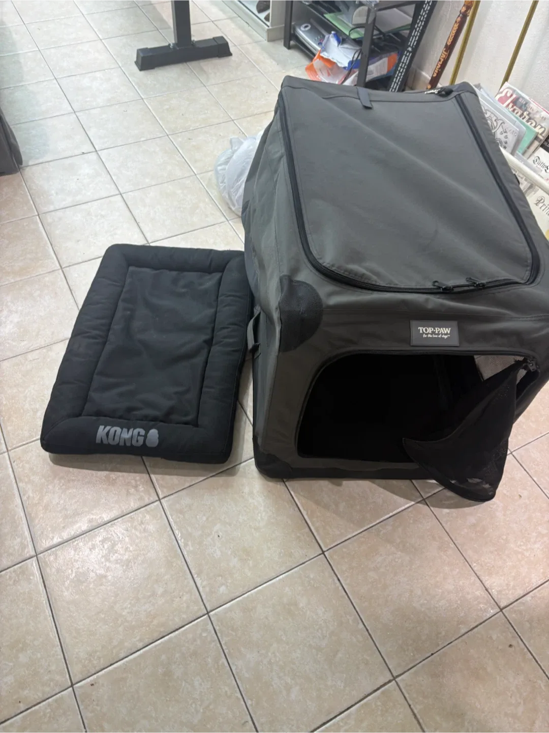 Top Paw Soft Dog Crate with KONG Bed - photo 2