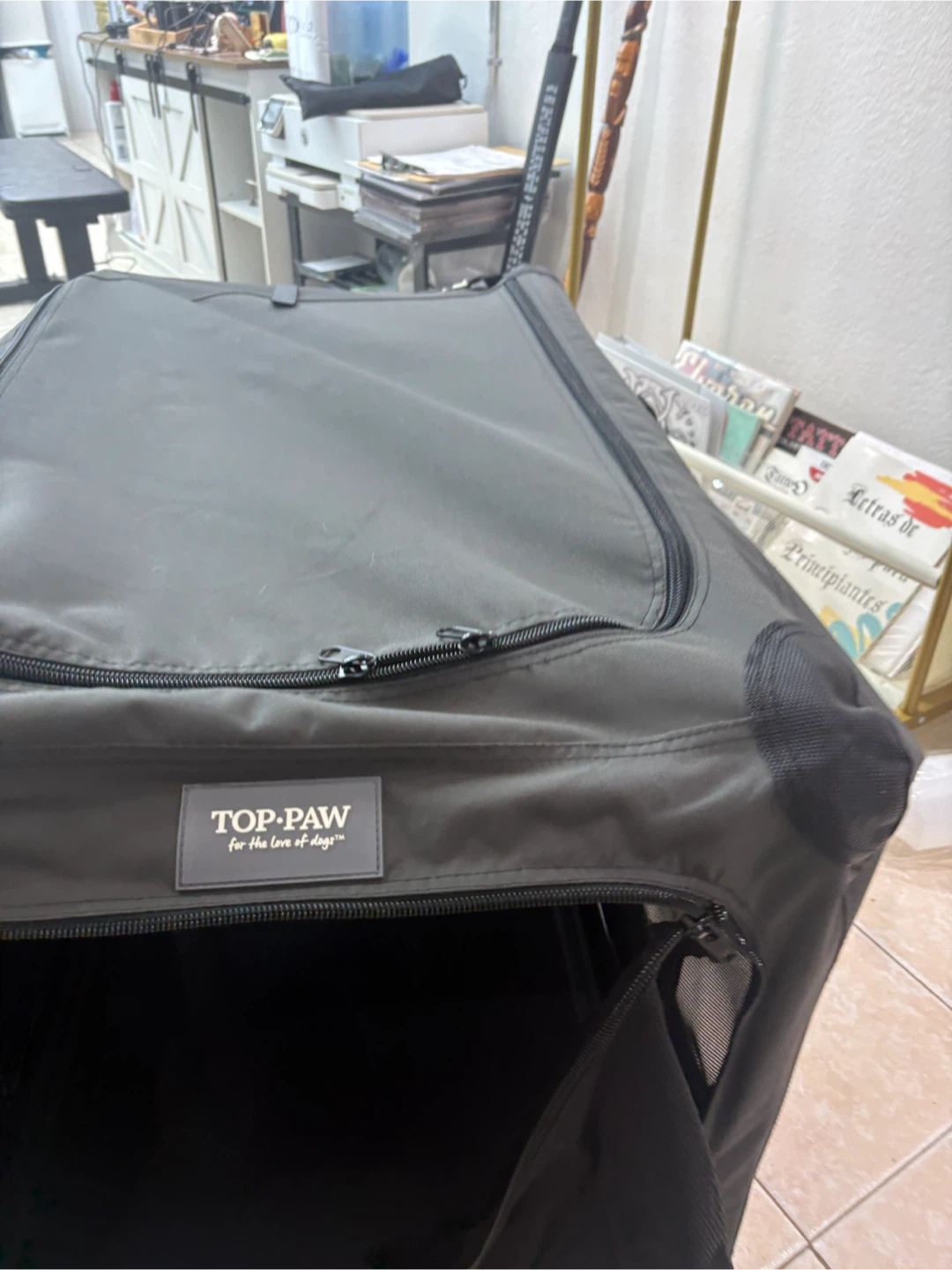 Top Paw Soft Dog Crate with KONG Bed - photo 5