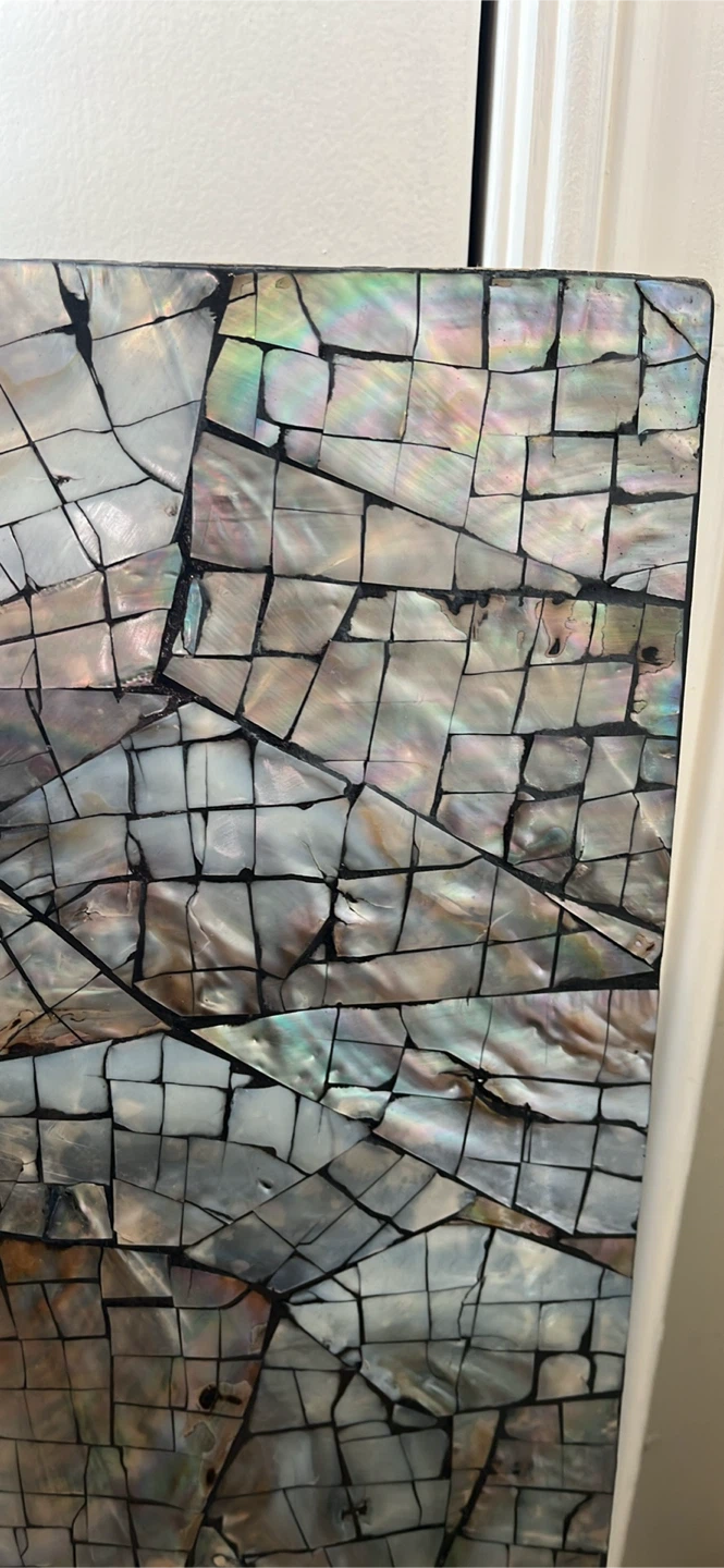 Pier 1 Imports Mosaic Shell Wall Mirror - photo 2