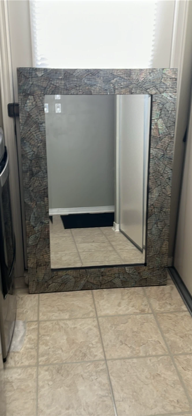 Pier 1 Imports Mosaic Shell Wall Mirror - photo 3