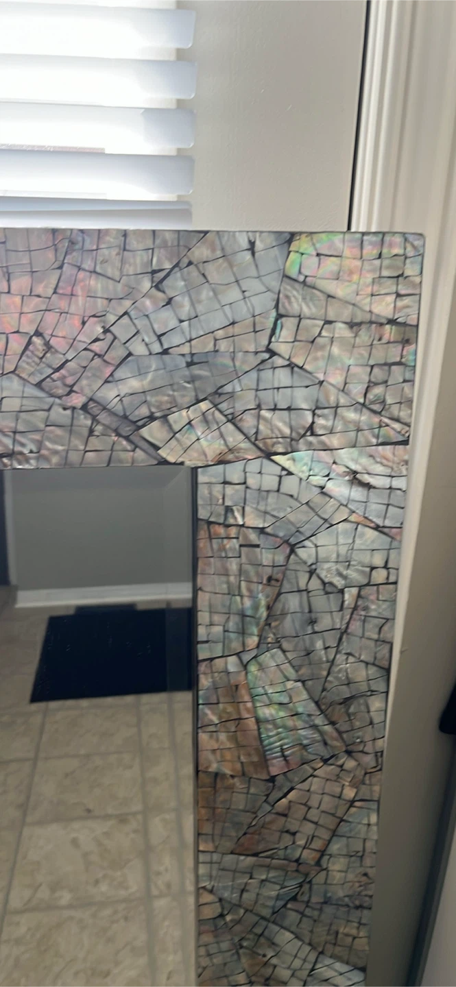 Pier 1 Imports Mosaic Shell Wall Mirror - photo 4