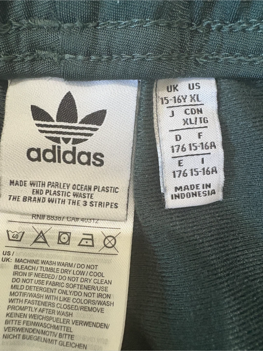 Adidas Originals Track Pants Green