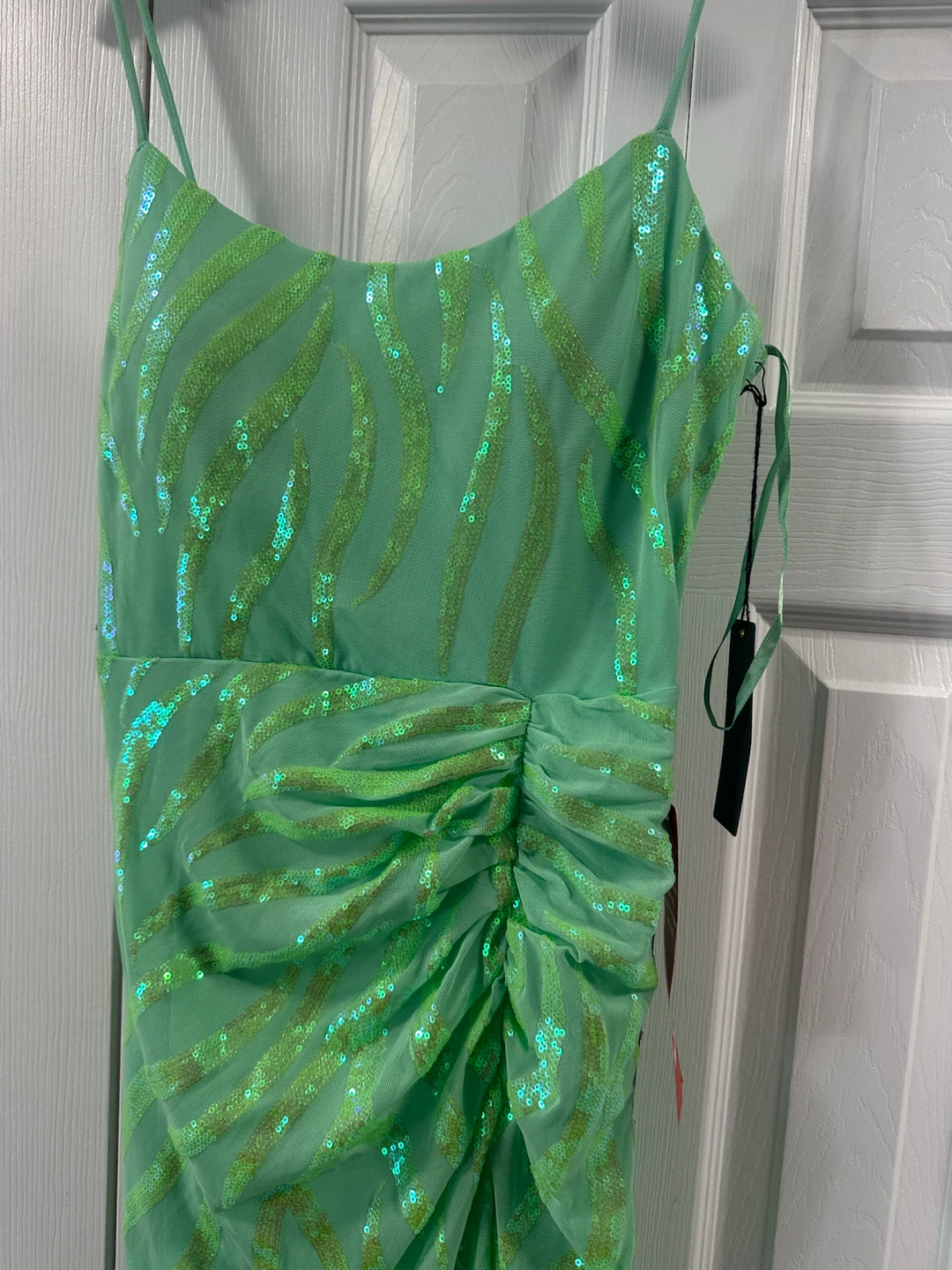 New mint green Sequin long Dress - photo 2
