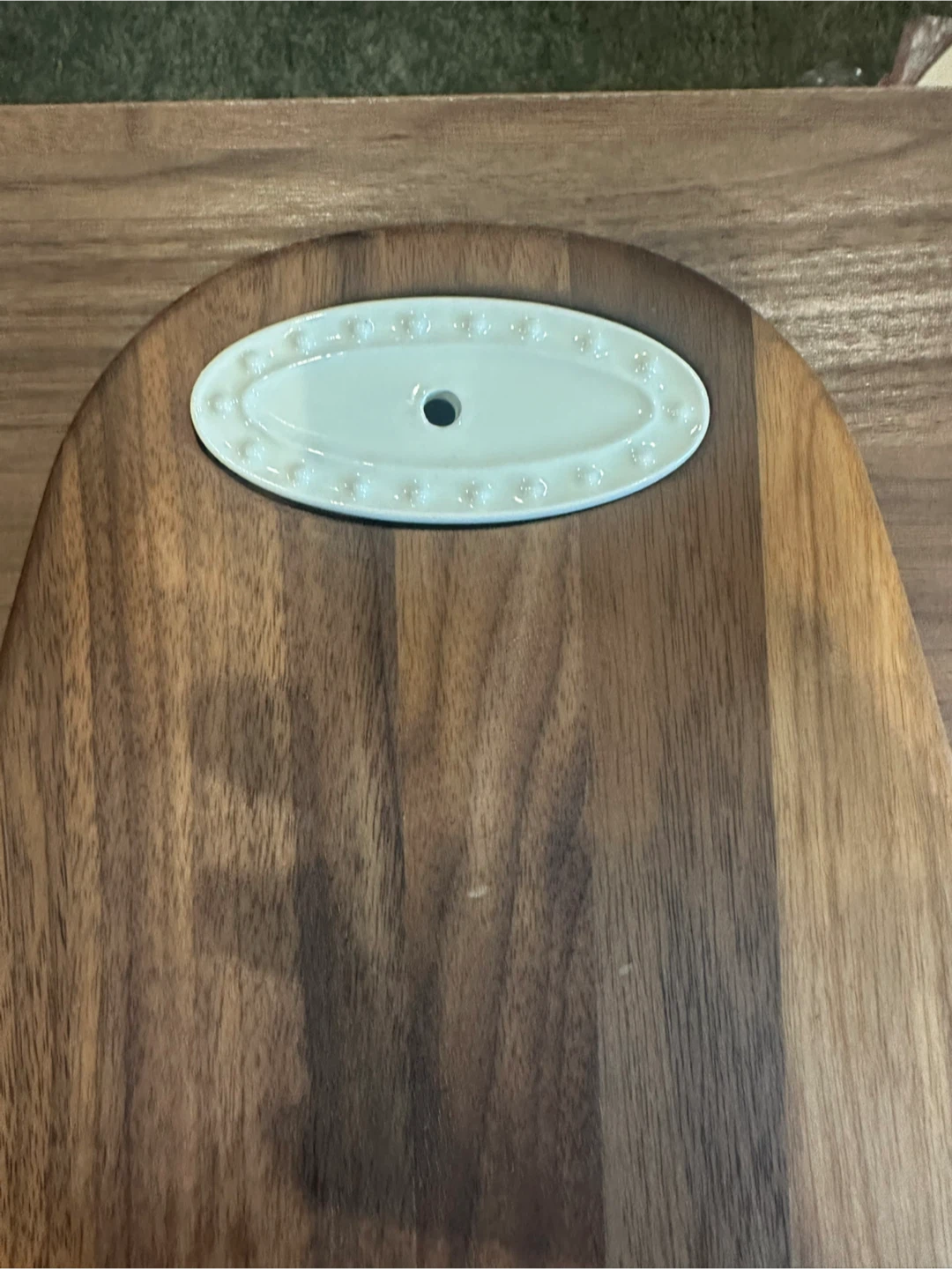 JK Adams for Nora Fleming Walnut Serving Board - photo 2