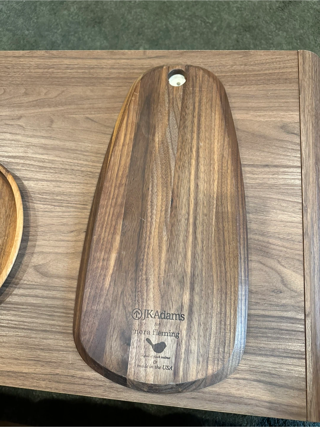 JK Adams for Nora Fleming Walnut Serving Board - photo 3