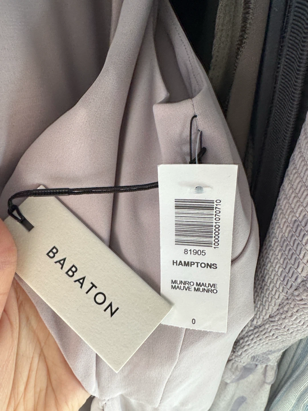 Brand NWT Babaton Hamptons Jumpsuit - Munro Mauve - photo 3