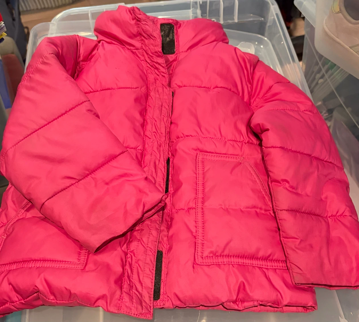 One Kid Vegan Car Seat Coat size 3