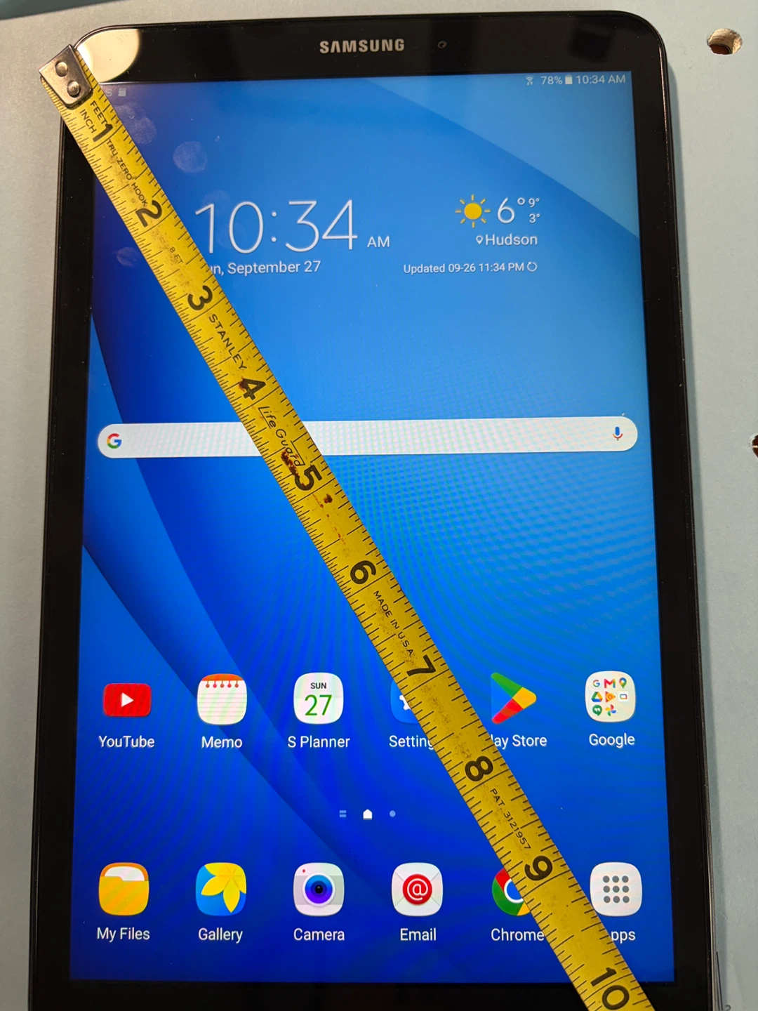 Samsung Galaxy Tab A 10.1”  16GB+microSD