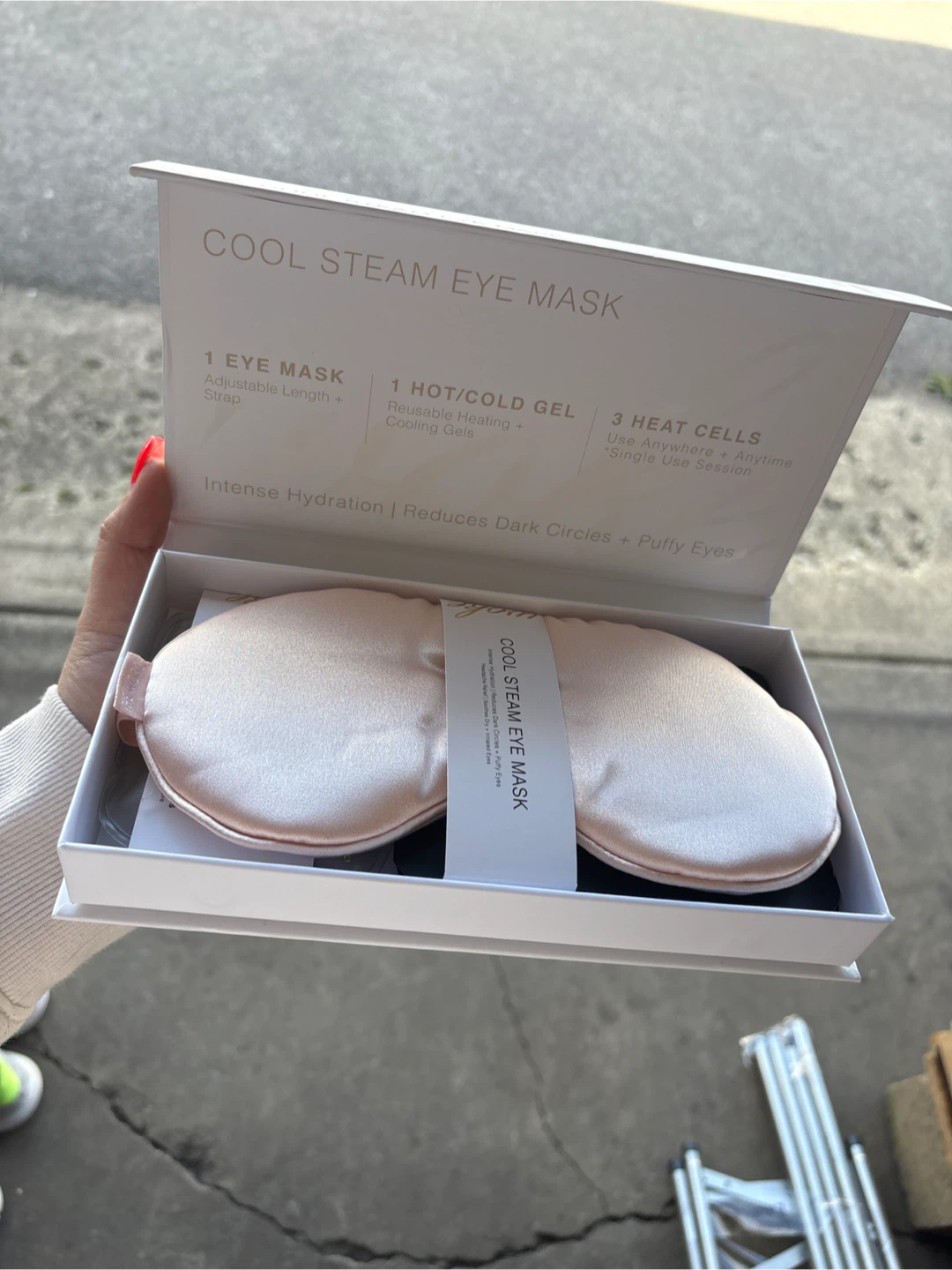 The Word Woke Cool Steam Eye Mask - photo 2