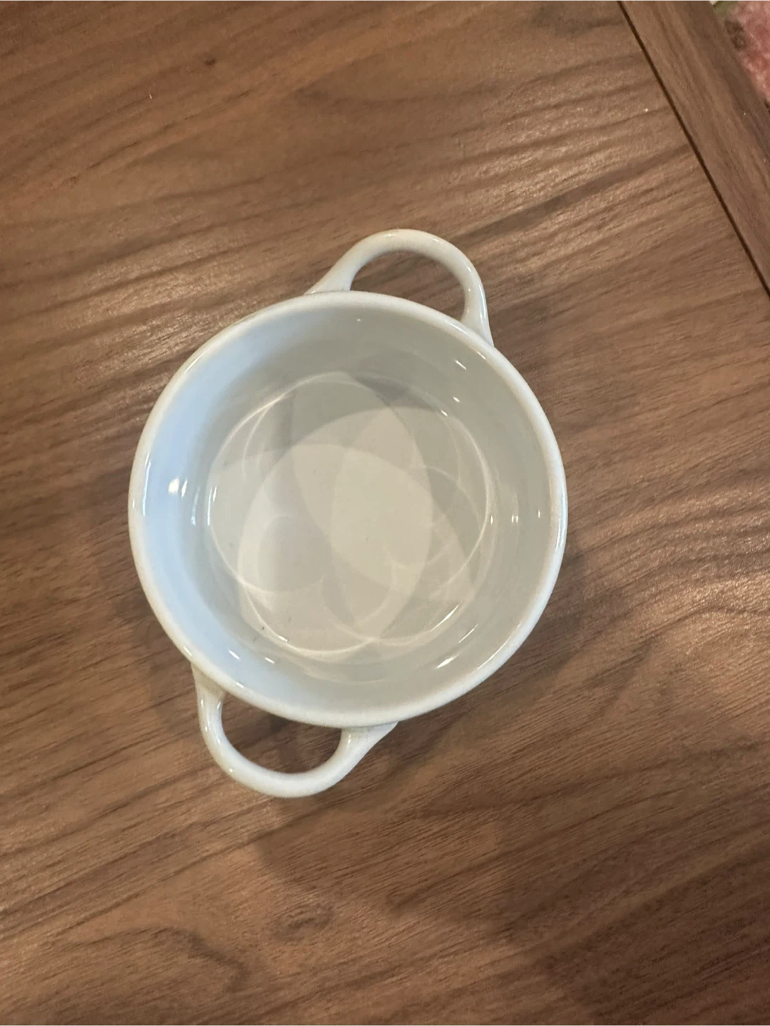 Le Creuset White Mini Cocotte - photo 2