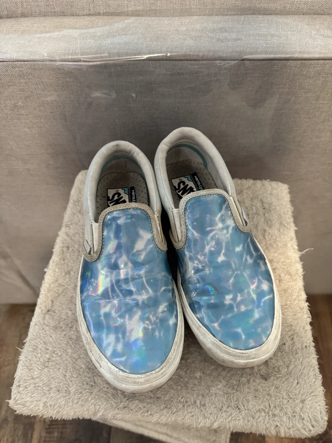 Vans ComfyCush Slip-On Holographic Shoes