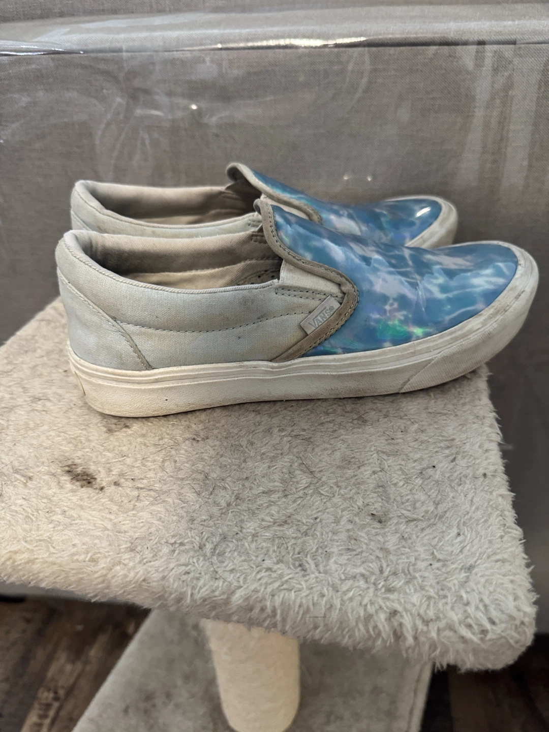 Vans ComfyCush Slip-On Holographic Shoes - photo 4