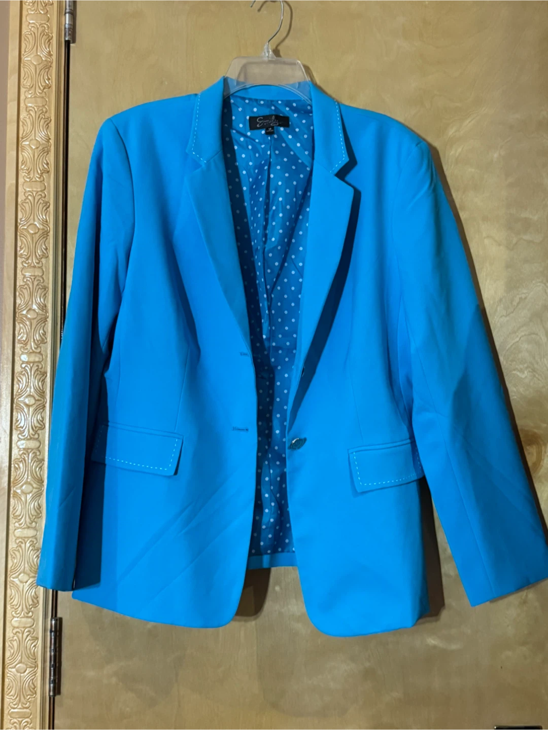 Emily blue blazer size 14 - photo 2