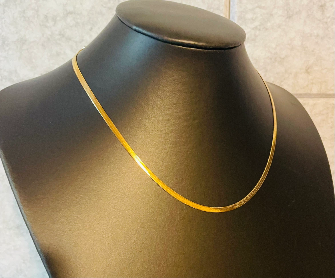 Nassau gold chain necklace - photo 3