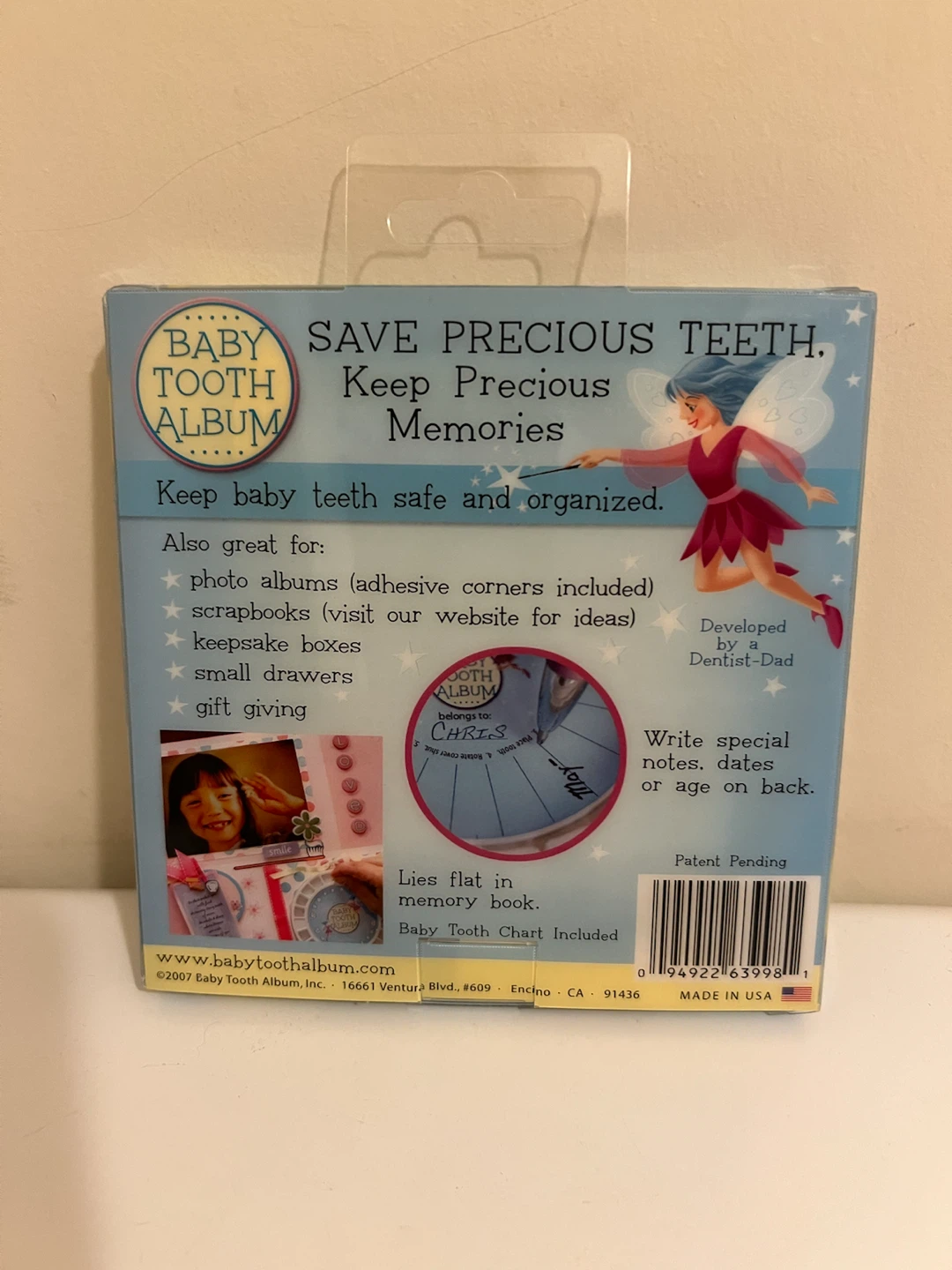Baby Tooth Album Keepsake Case - photo 2