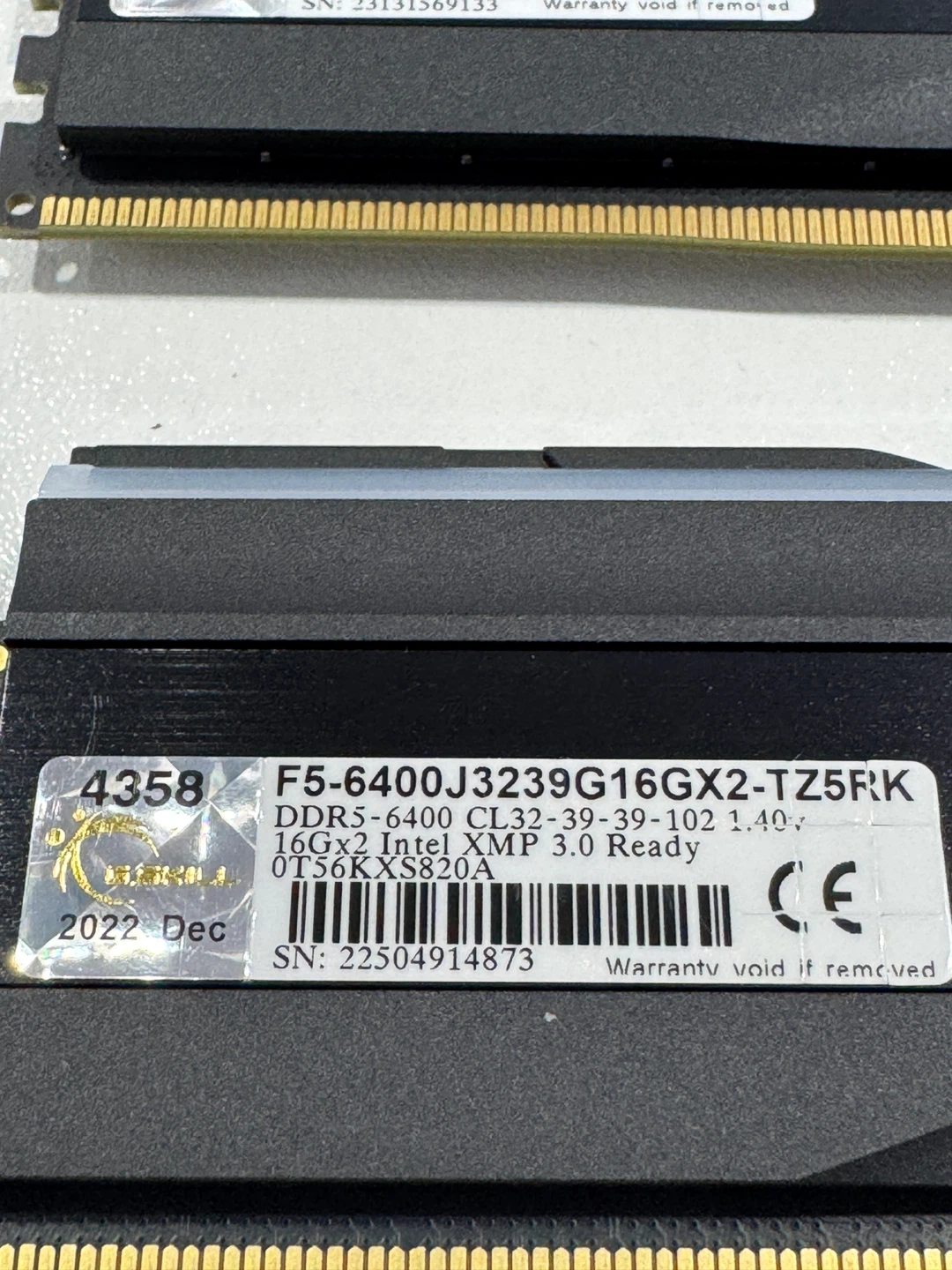 G.Skill Trident Z5 RGB 32GB (2x16GB) DDR5-6400 RAM - photo 2