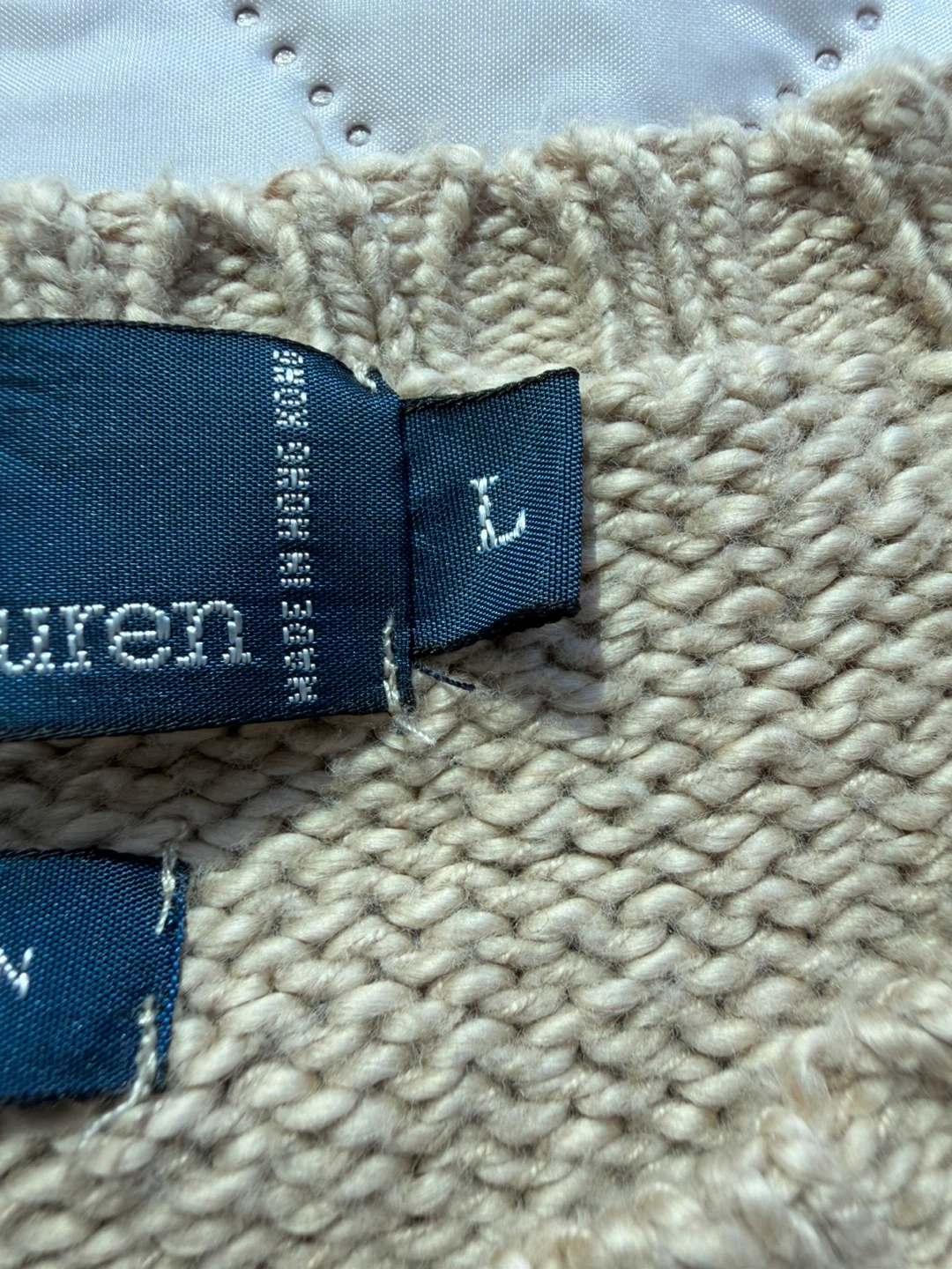 Polo by Ralph Lauren Cotton Sweater Made in Honk Kong - photo 3