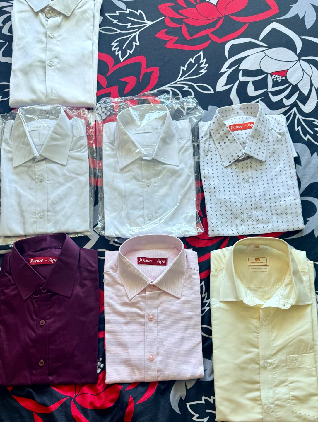 Lot of 6 Men's Dress Shirts