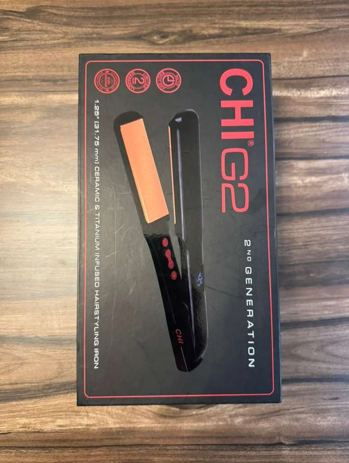 CHI G2 Hair Straightener 1.25" Flat Iron - New Open Box - photo 2