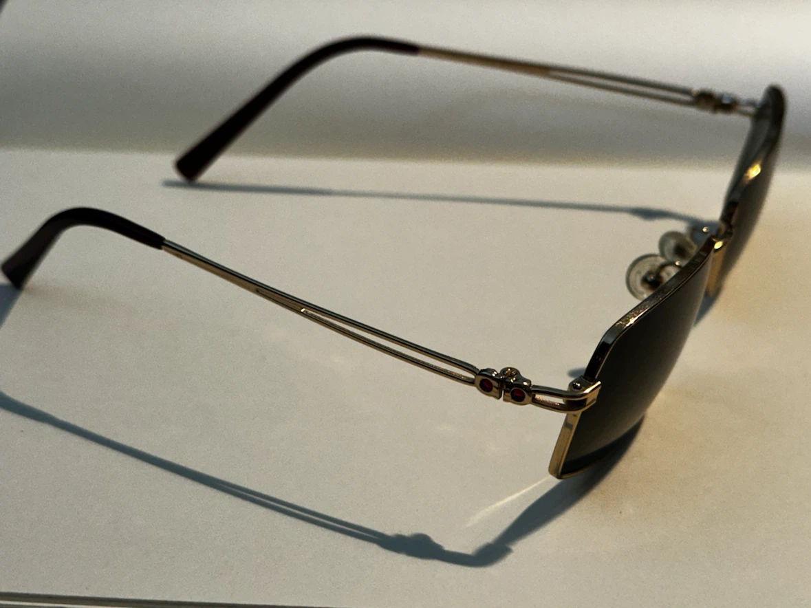 Vintage Jeweled Salvatore Ferragamo 1632-B Sunglasses - photo 2