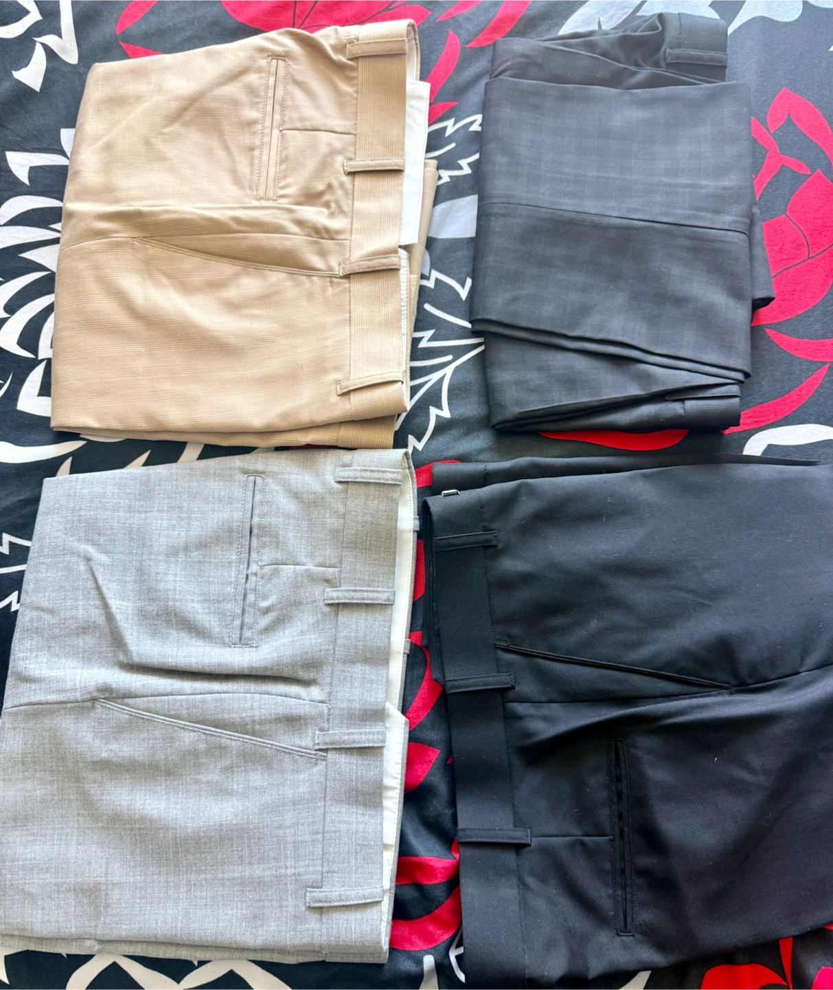 Set of 4 Men's Dress Pants - photo 2