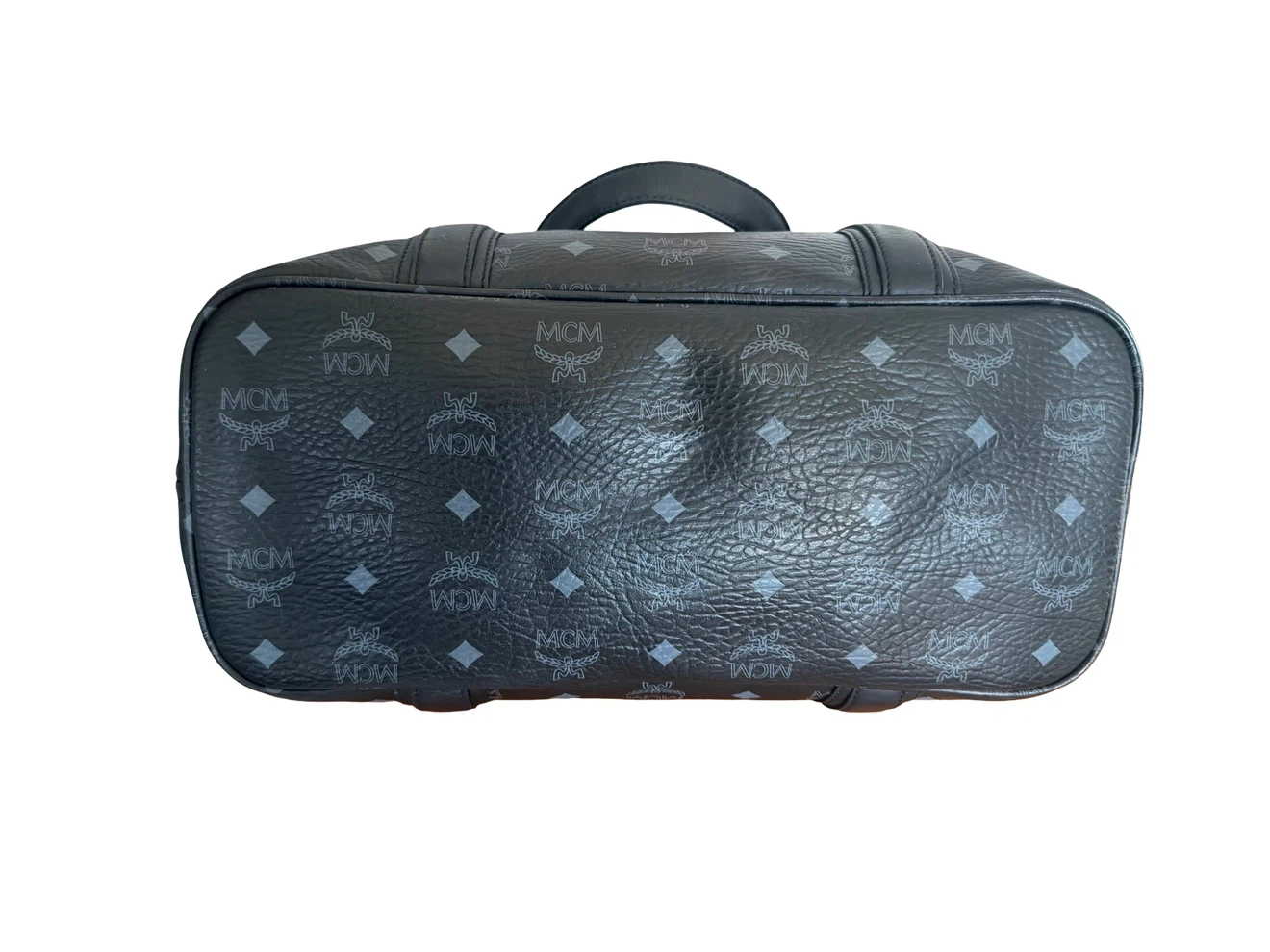 Authentic MCM Black Visetos Tote Bag - photo 5