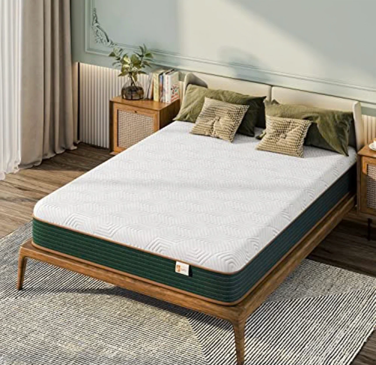 Zeffly 5-Zone Memory Foam King Mattress