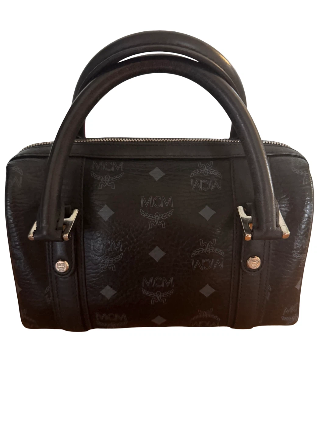 Authentic MCM Visetos Black Handbag - photo 2