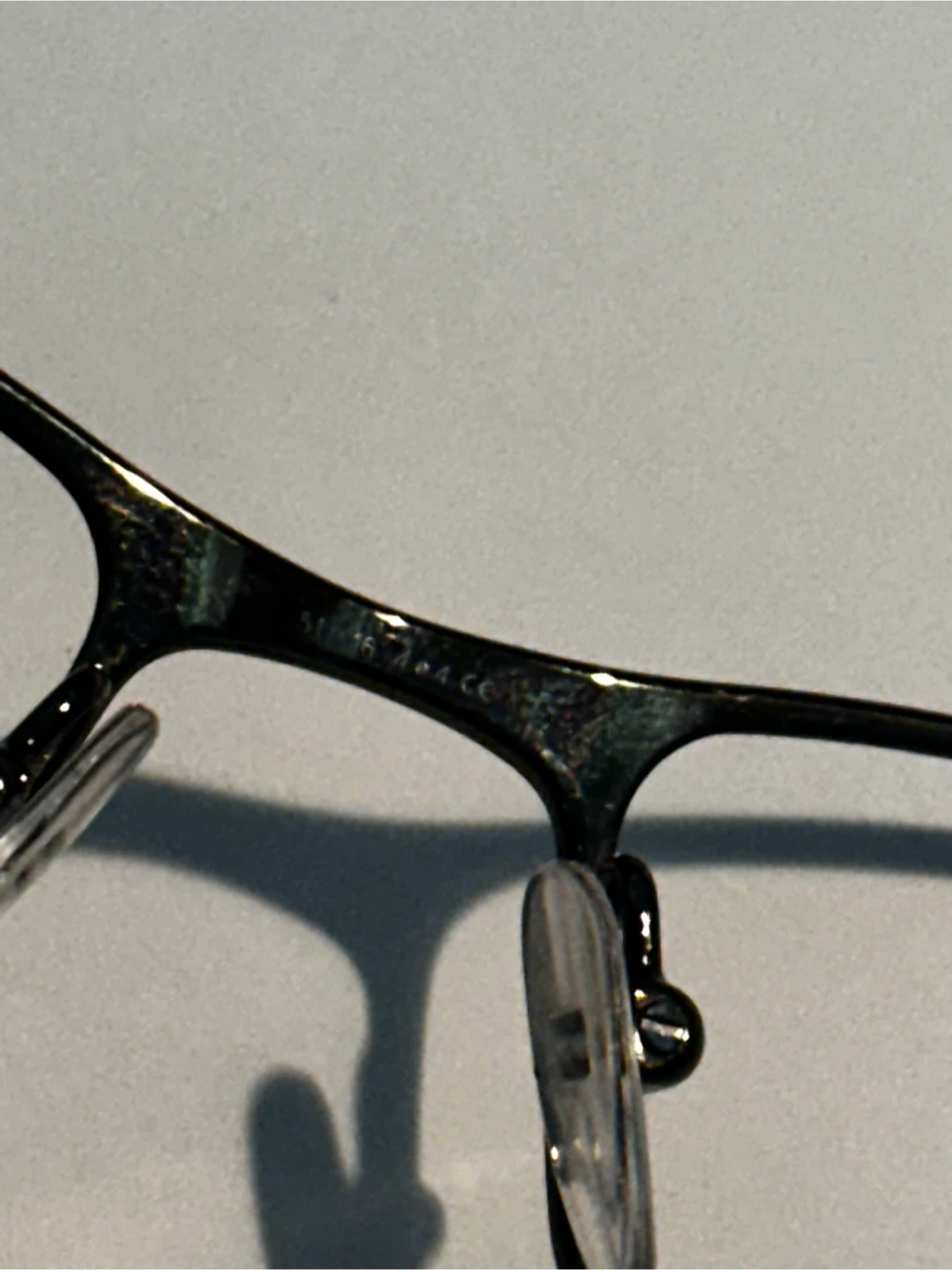 Vintage Gucci GG 1721 Gunmetal Frame Glasses - photo 3