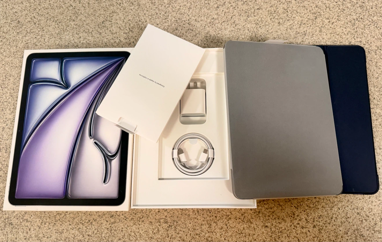 iPad Air M3 128GB - Like New, Warranty Until May 2027