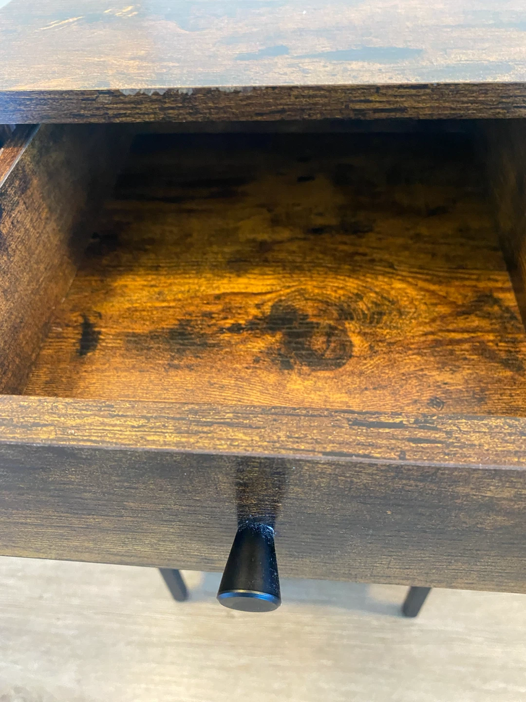 Industrial Style Nightstand - photo 4