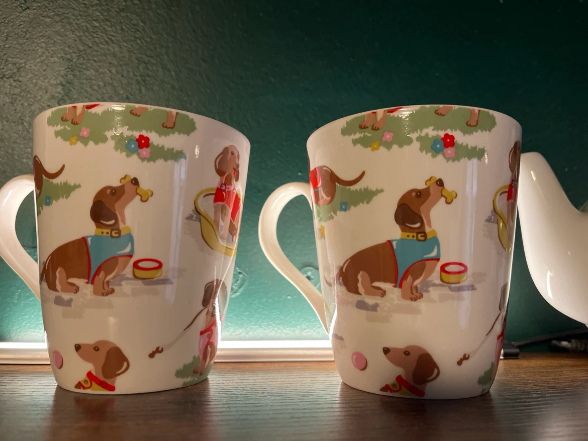 Cath Kidston Dachshund Teapot and Mugs Set - photo 4