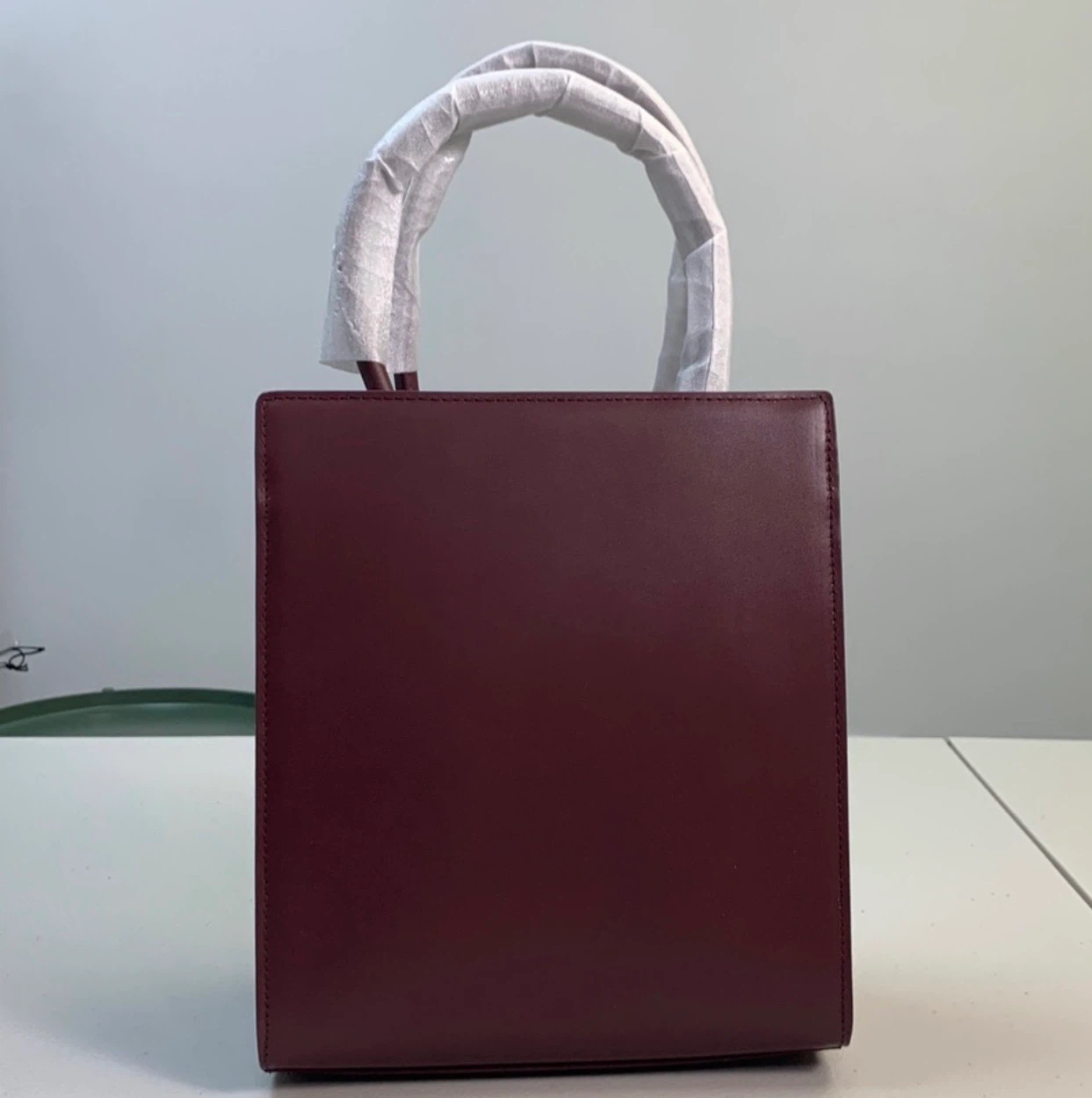 Paris Yin Madita Burgundy Leather Bag Brand New - photo 5