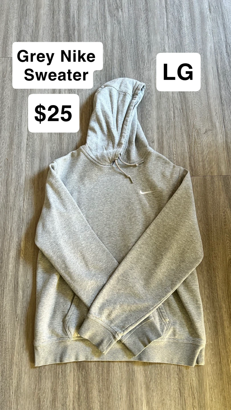 Grey Nike Hoodie